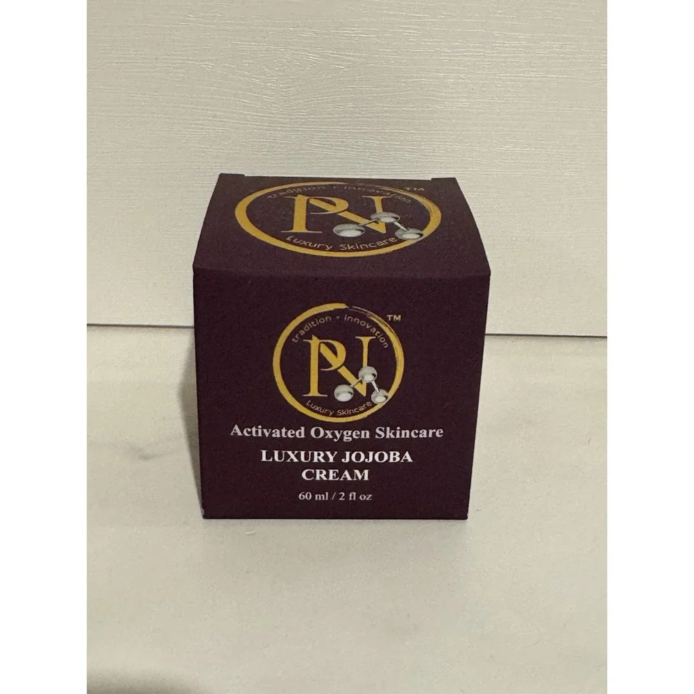 PN Luxury Activated Oxygen Skincare Luxury Jojoba Cream 2 oz NEW with Bag